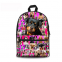 New Children's Backpack Wholesale High Quality Canvas Customized Logo and Pattern