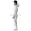 White  Disposable Hooded Microporous Coveralls Safety Overall