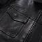2021 New Fashion Classic Men's washed genuine vegetable sheepskin leather jacket