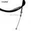 Top quality A class three wheeler bajajE45 shifting assembly black white color bajaj205 gear shift cable for motorcycle