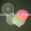 slim clamshell clear round plastics cd dvd case
