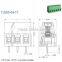 switch 2-24 poles screw terminal blocks 10A 5.0mm pitch made in china