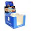Cosmetic promotion cardboard counter display/stationery counter display/cardboard counter top display boxes