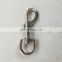 Metal stainless steel d ring rotary clasps eye swivel trigger snap hook for bag/dog