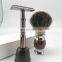 High Quality wholesale zinc alloy shaving kit mens barber double edge razor