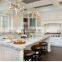 2021 new design Furniture customized Modern kitchen unit America solid wood kitchen cabinets
