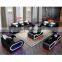 G8046D 1+2+3 genuine leather living room sofa set