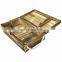 Luxury double Bottle Packaging wood wine box unfinished
