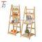 Flower display shelf solid wood foldable Plant Stand