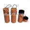 Custom cardboard tube for tea canister packaging box cylinder paper box with round hat lid
