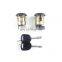 A pair of ignition switches for Ford Fiesta KA 95-02 door lock cylinder with two keys OEM 96FGA22050CGPA