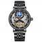 KINYUED Hot sale luxury business tourbillon mens automatic