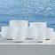 Meditation Therapy Chakra Root Note Quartz Bowl Frosted Quartz Glass Crucible Singing Bowl