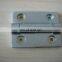 JL256 ZDC Matt Chrome Plated Torque Hinges With SS Spacer & Pin