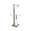 Bathroom Toilet Paper Holder With Bamboo Base Bathroom Storage Matt Black