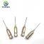 Shomea Customized 21G-28G Stainless Steel Fish fry inoculation needle with luer lock