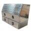 Aluminum Truck Tool Box with Drawers Metal Tools Storage Box