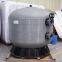 PIKES factory commercial side mount sand filter water treatment fiberglass material for public swimming pool