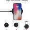 Dropshipping Wireless Charger Pad with Led for Iphone Samsung Galaxy Fast Charging Universal Qi Wireless Charger 15W 10W