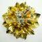 Most Saleable !3.75" Grape and Silver PET Laba Fancy Flower BowS for Wrapping gifts or decorative party