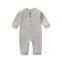 Macac?o para bebês recém-nascidos, macac?o de manga comprida, roupas para bebês que aprendem a se arrastar, pijama infantil de algod?o