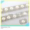 Rhinestone Chain White Pearl Fabulous 888 Crystal Cup Chain mix Round Pearl