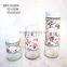 3pcs outsole glass jar with metal cover