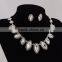 Latest Fashion Having Stock Diamond Necklace and Earring Jewelry Set