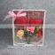 wine glass cup candles