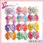 Bow tie clip hair accessories,wholesale ribbons and bows hair accessories for babies