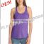 factory cheap price blank fitness women vest sporting running clothes