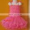 New products high quality long beaded puffy prom dresses lace