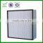 Deep-pleat HEPA filter for cleaning equipments (manufacturer)