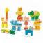 Mini Qute new 2016 building blocks 3d puzzle educational toys mini blocks