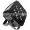 DMX512 inner truss 7x10w rgbw 4in1led flat par light