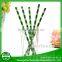 Bar accessories decorative bamboo paper straws                        
                                                Quality Choice