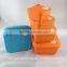 2015 New Products PP Food Grade Square shape food container set of 4 factory price