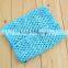 6 Inch Baby Girl Elastic Rayon Waffle Headwears Crochet Chest Wrap