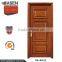 Hot sale design natural veneer door skin 4 panels wood bedroom door wood carving door images