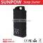SUNPOW jump starter 12,000mAh 12V jump starter battery charger super power bank portable booster