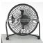 2015 hot sell 4/6/8 inch 5v mini desk fan usb fan usb fan with adapter
