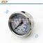 Half Stainless steel vibration proof low pressure gauge gas manometer