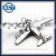 Men Mini Plane Model Zinc Alloy Aircraft Key Chain Jewelry Gift