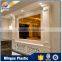 Lightweight 3D decorative interior pvc wall panel price in china