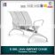 hot sale design steel gang chair