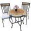 Garden use outdoor ceramic mosaic table and chair set