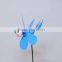 4 Inch Pearl Powder Smile Dragon Promotional Gifts Cheap Custom Plastic Popular Windmill                        
                                                Quality Choice