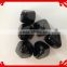 Black colored decorative fire pit Cashew Shape Glass Gems