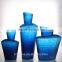 Promotion Modern Style Glass Vase Decor Cheap Blue