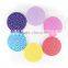 promotion gift sliding round pocket mirror